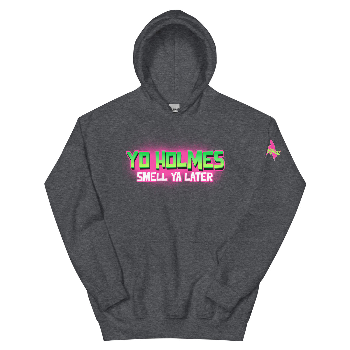 Fresh Prince of Bel Air dark heather grey hoodie Phillygoat
