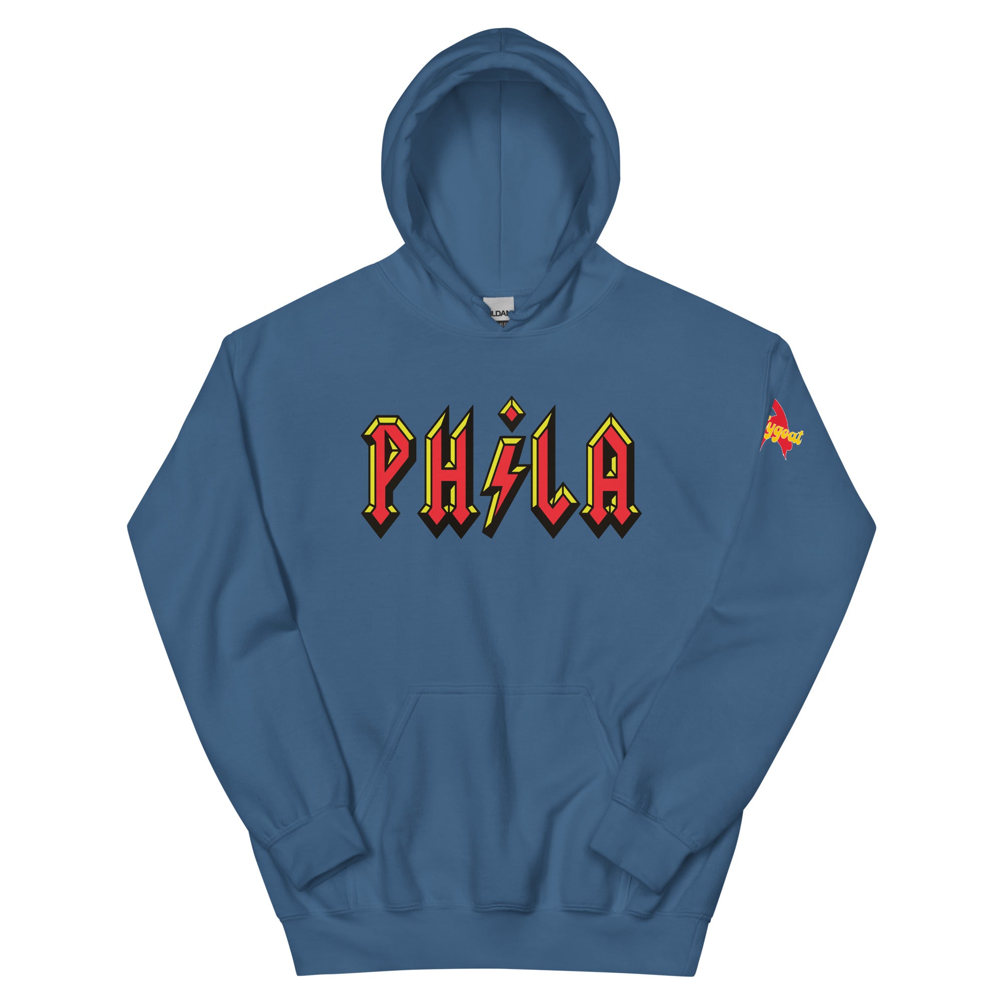 Philadelphia Phila ACDC High Voltage blue hoodie Phillygoat