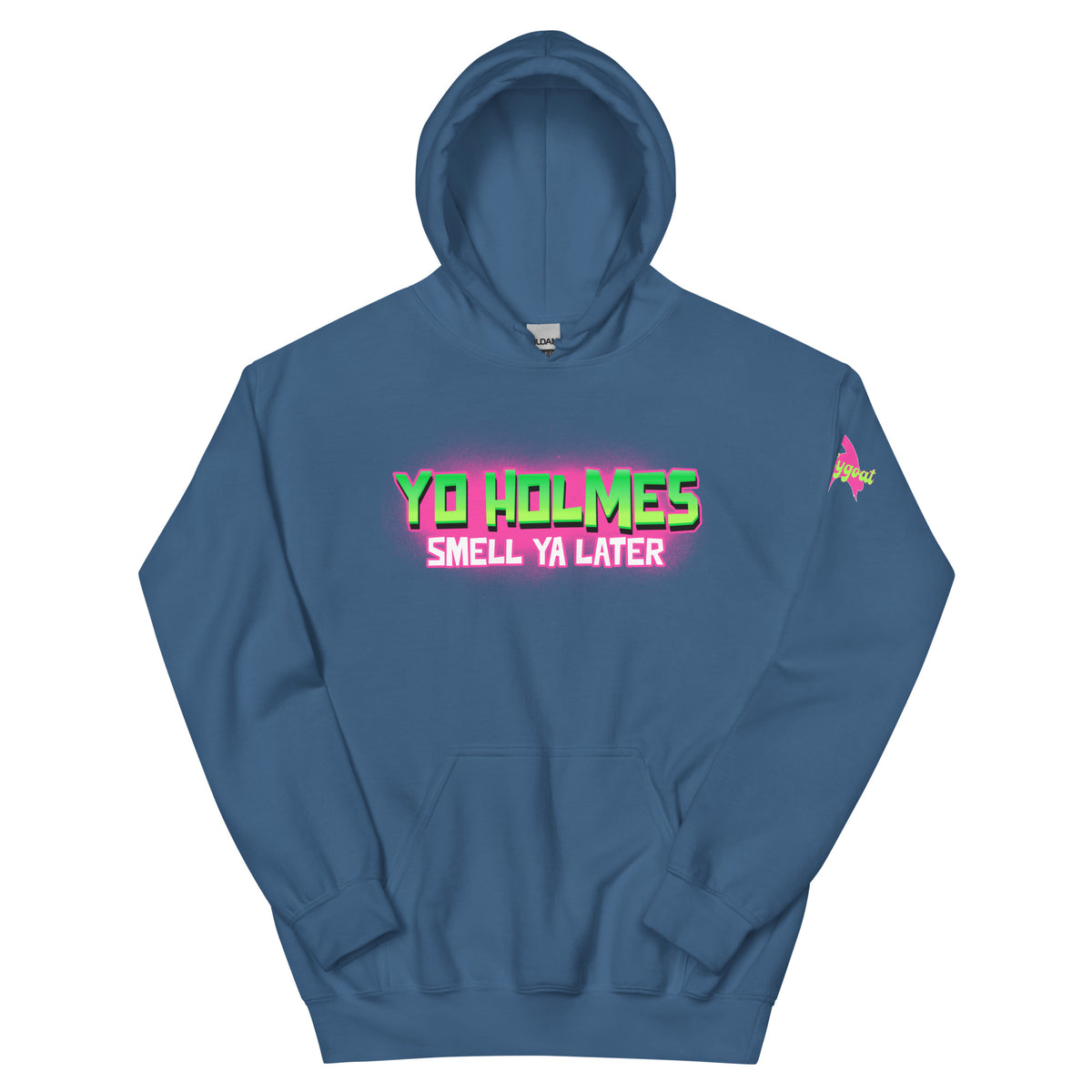 Fresh Prince of Bel Air indigo blue hoodie Phillygoat