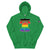 Philly pride Philadelphia LGBTQ+ rainbow liberty bell irish green hoodie Phillygoat