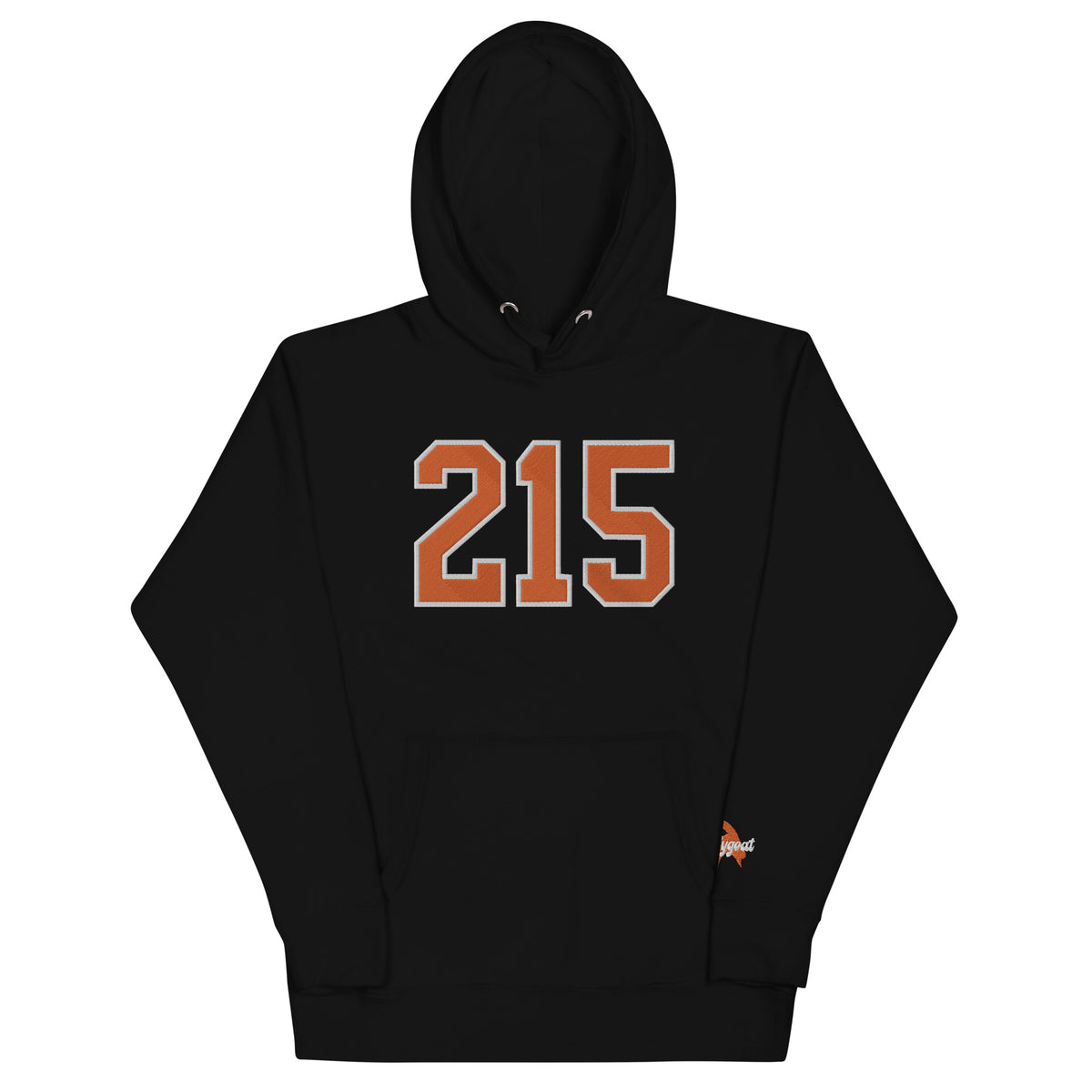 &quot;215 Bully&quot; Embroidered Hoodie