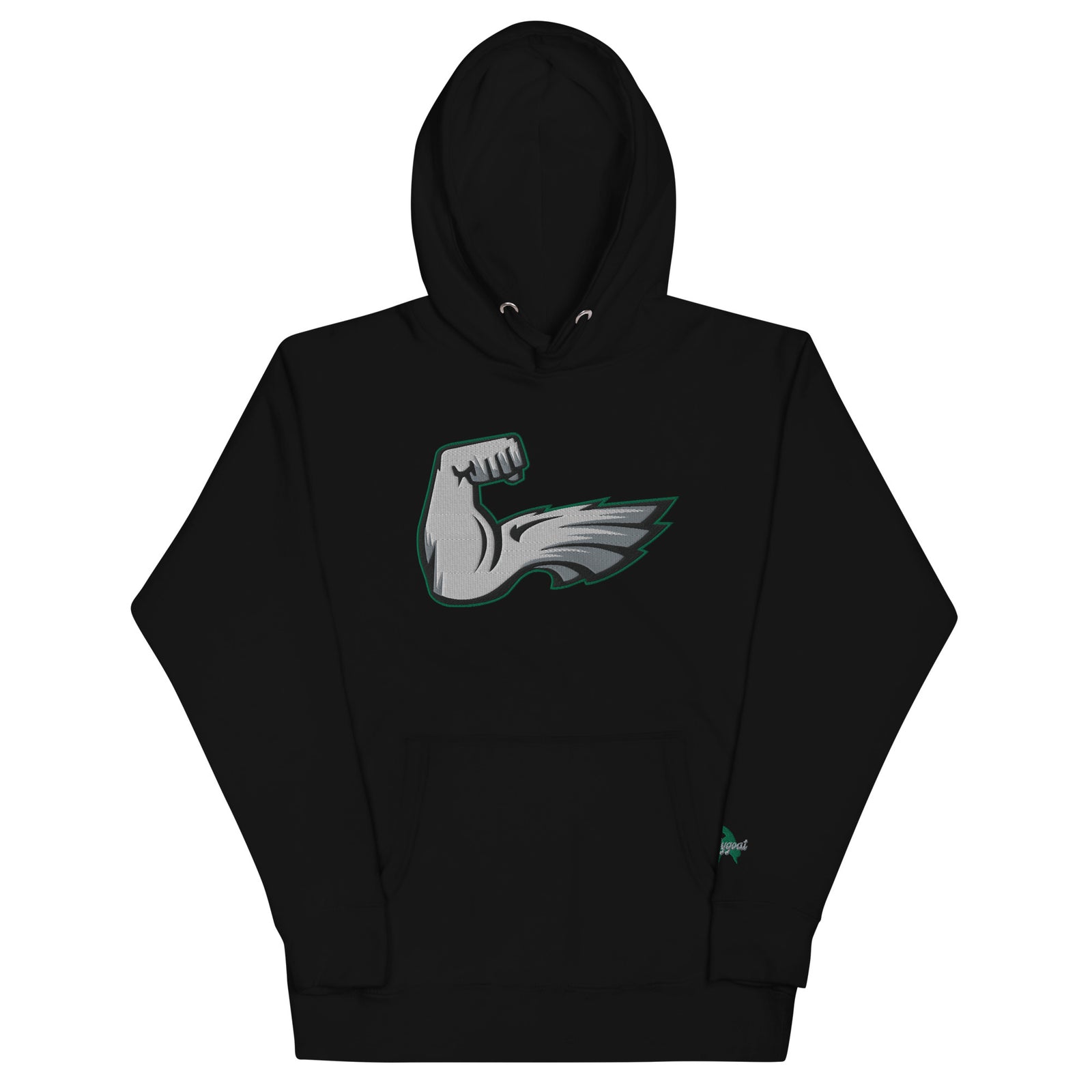 "Bird Flex" Embroidered Hoodie