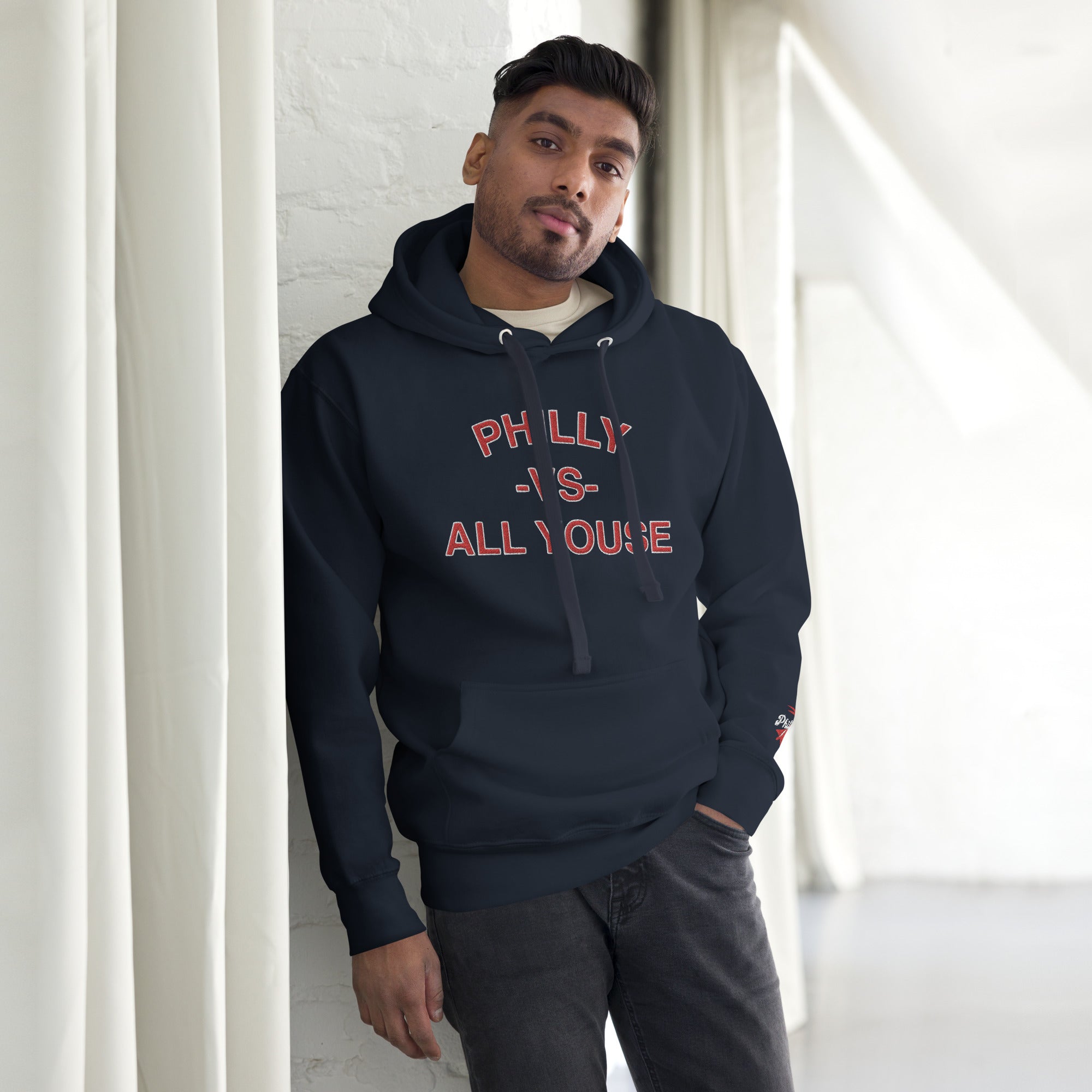 "Philly vs. All Youse" Embroidered Hoodie