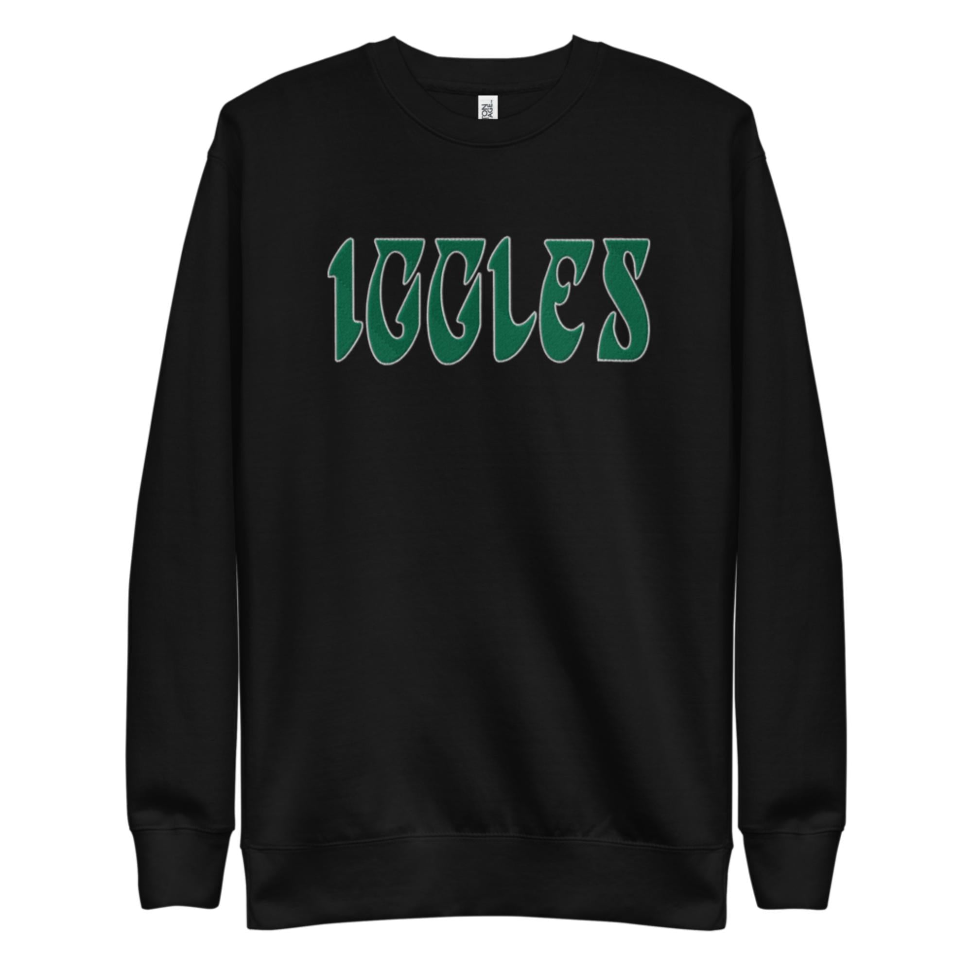 "Iggles" Embroidered Sweatshirt