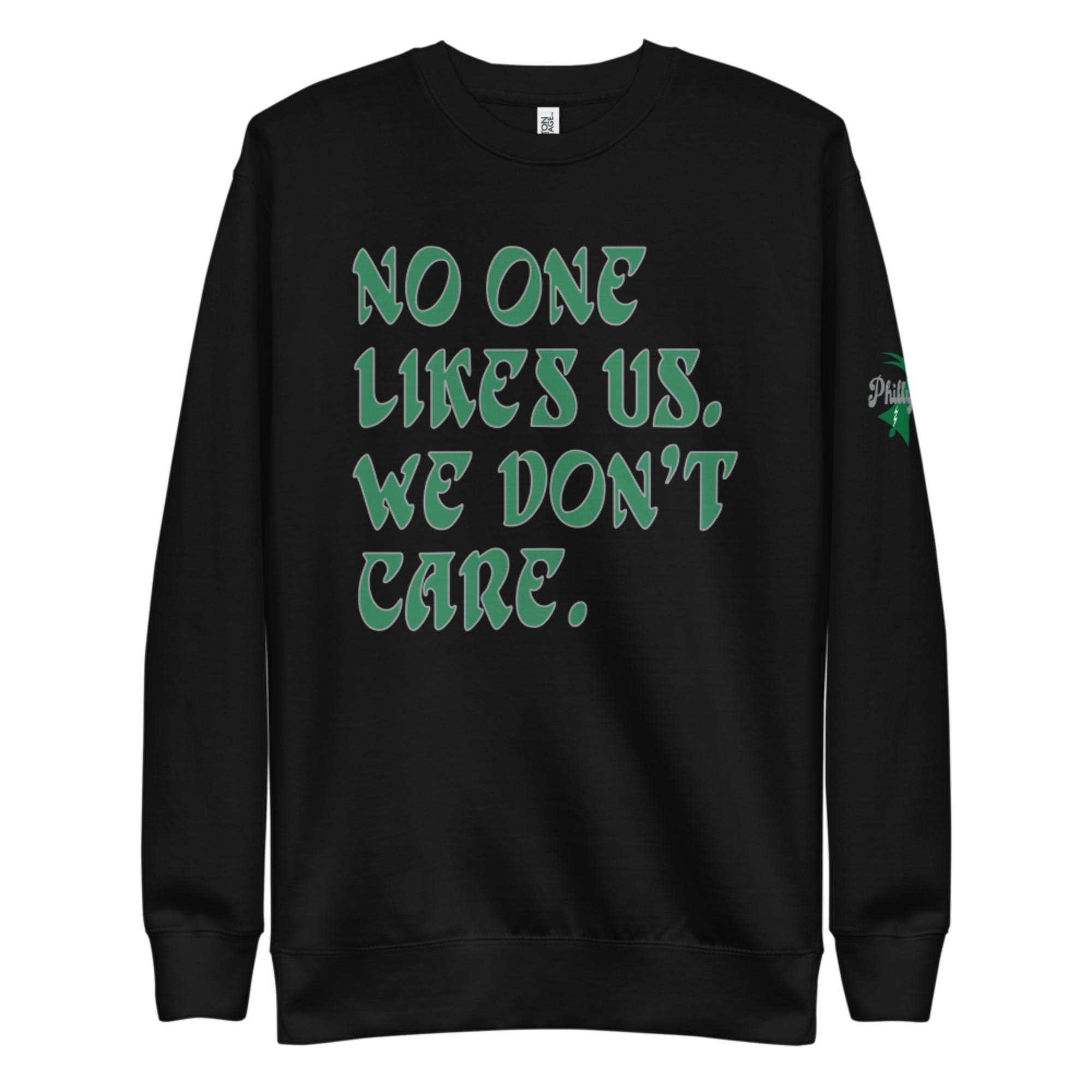 Philadelphia Eagles no one likes us we don't care logo T-shirt, hoodie,  sweater, long sleeve and tank top