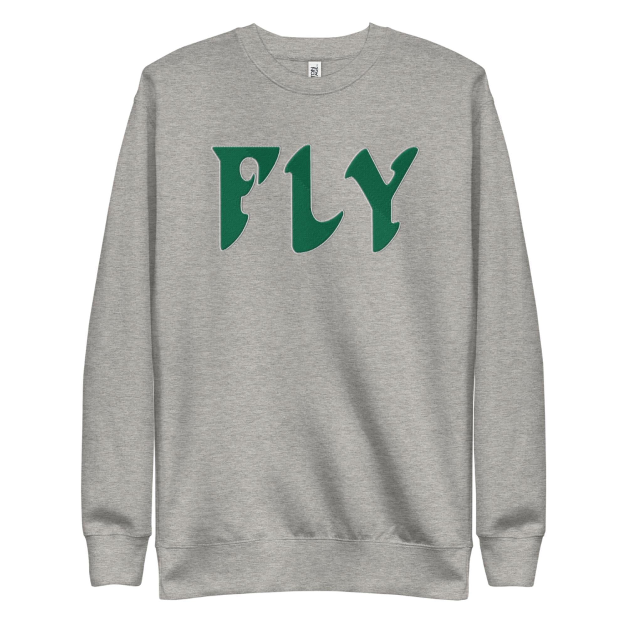 "FLY" Embroidered Sweatshirt