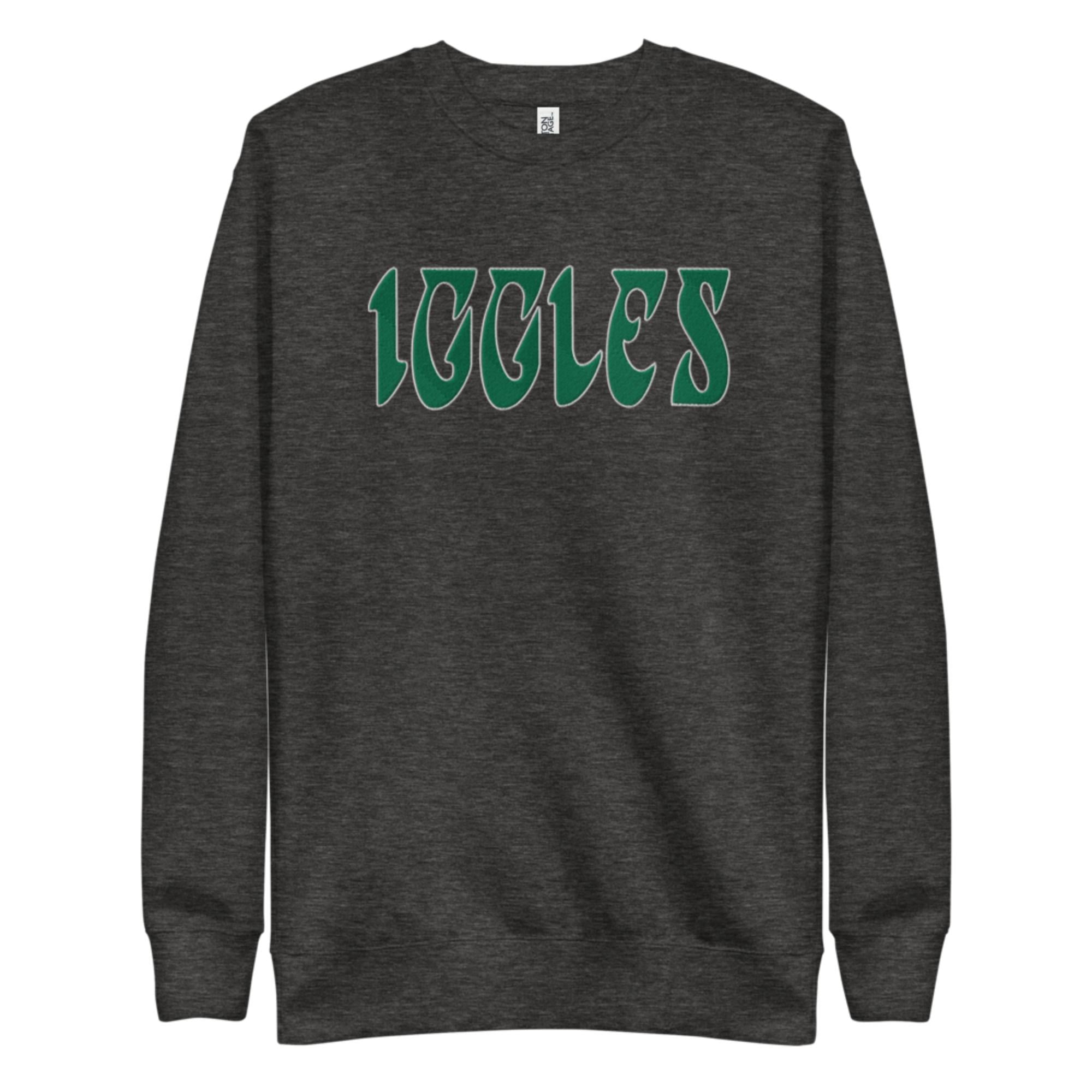 "Iggles" Embroidered Sweatshirt