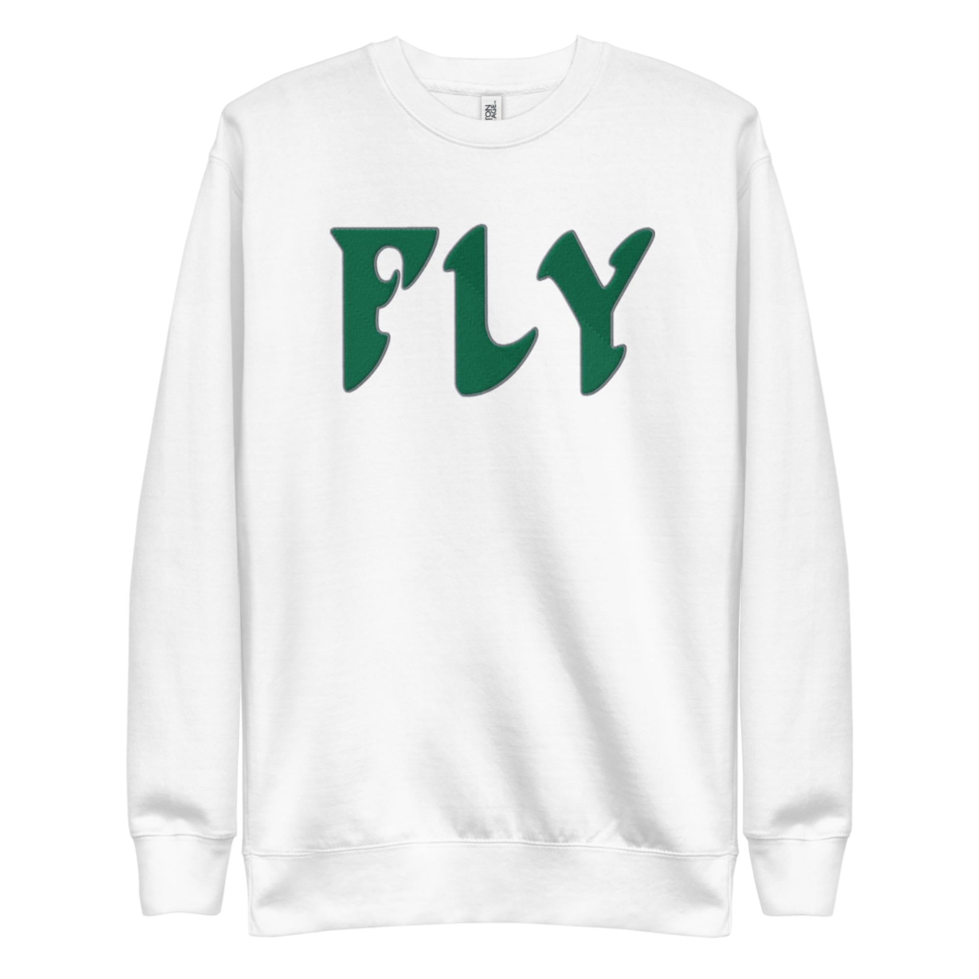 "FLY" Embroidered Sweatshirt