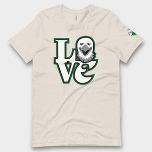 Birds Retro Mascot T-Shirt | Philadelphia Eagles Inspired | phillygoat Heather Dust / M