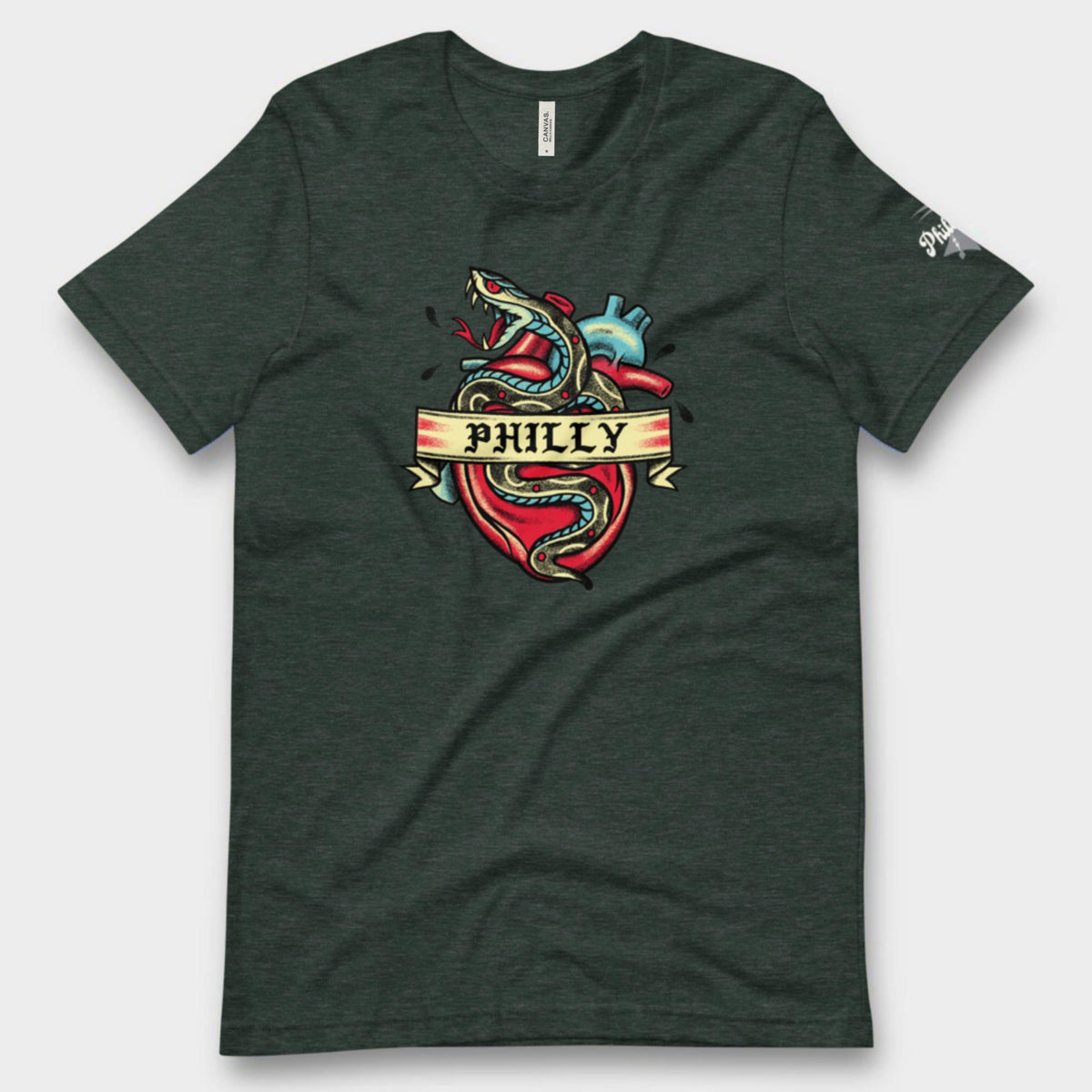 "Philly Snake Tattoo" Tee