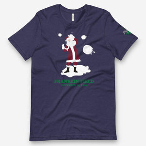 Philadelphia Eagles Even Santa Claus Cheers For Christmas NFL T-Shirt