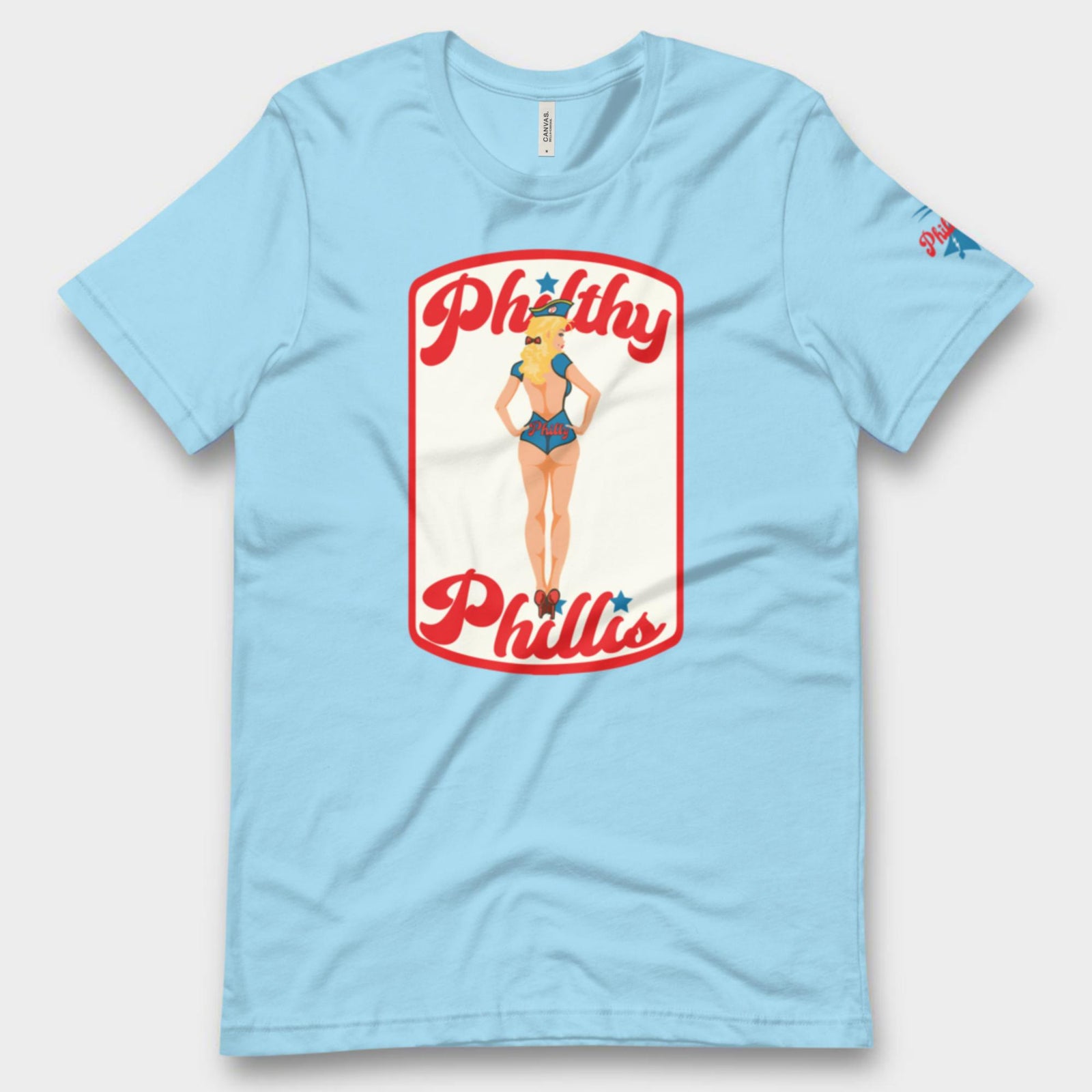 High Hopes T-Shirt | Philadelphia Baseball | Phillies Inspired | phillygoat Ocean Blue / L