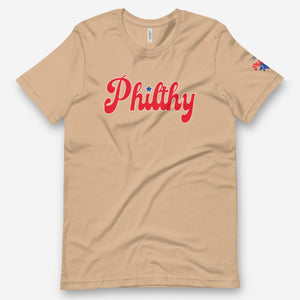 Philthy Phillies Baseball Cropped Crew Neck Tshirt Unisex