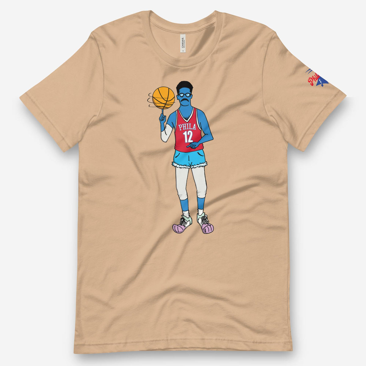 "Tobias Funke Harris" Tee by Phillygoat – Philadelphia sports apparel