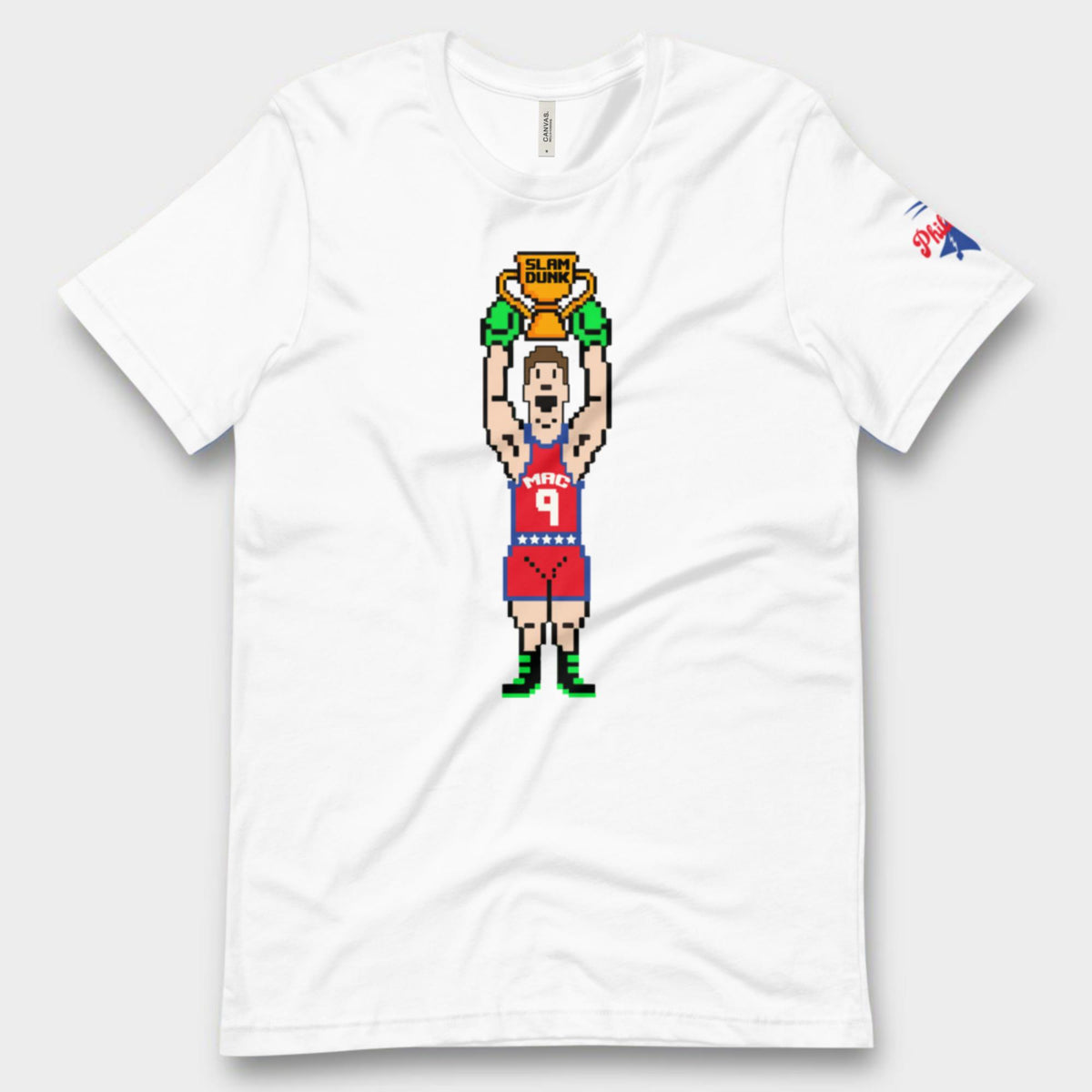 "Little Mac Slam Dunk Champ" Tee