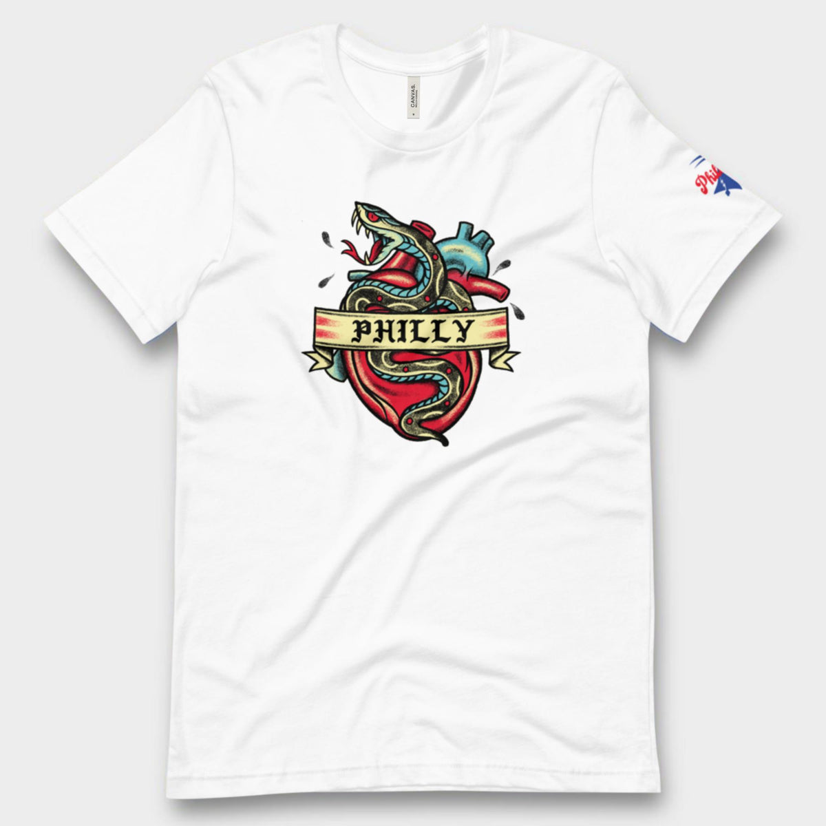 &quot;Philly Snake Tattoo&quot; Tee