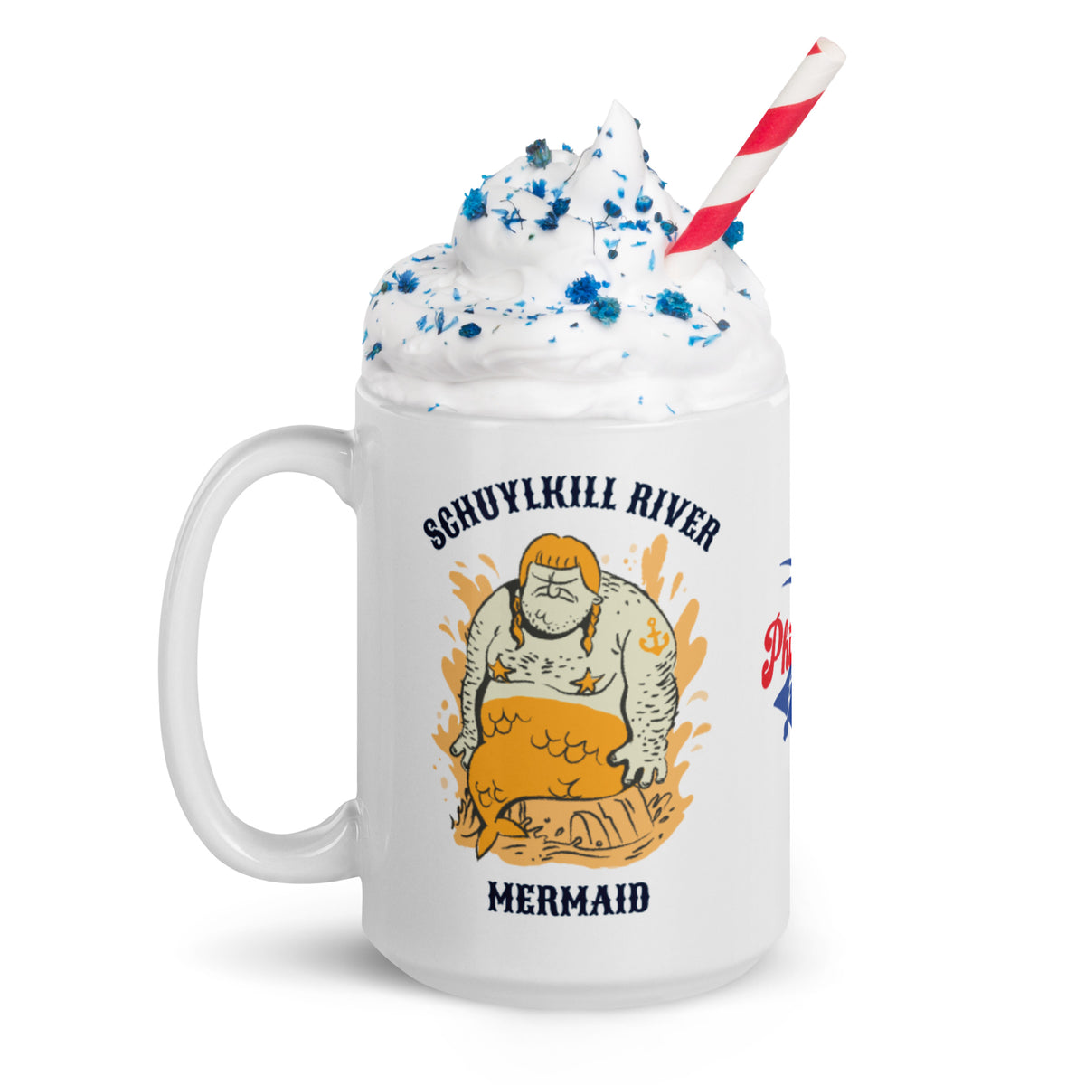 "Schuylkill River Mermaid" Mug