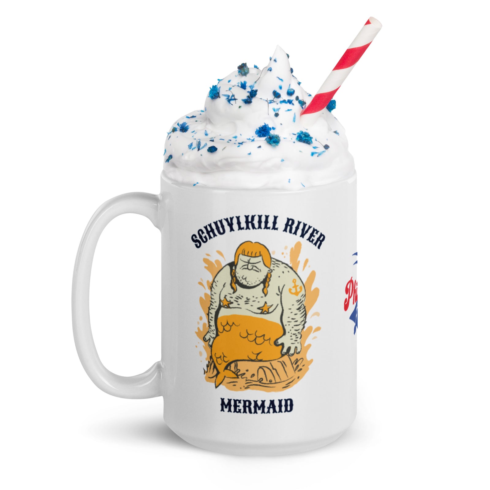 "Schuylkill River Mermaid" Mug