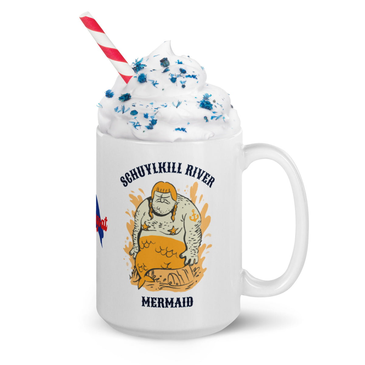 "Schuylkill River Mermaid" Mug