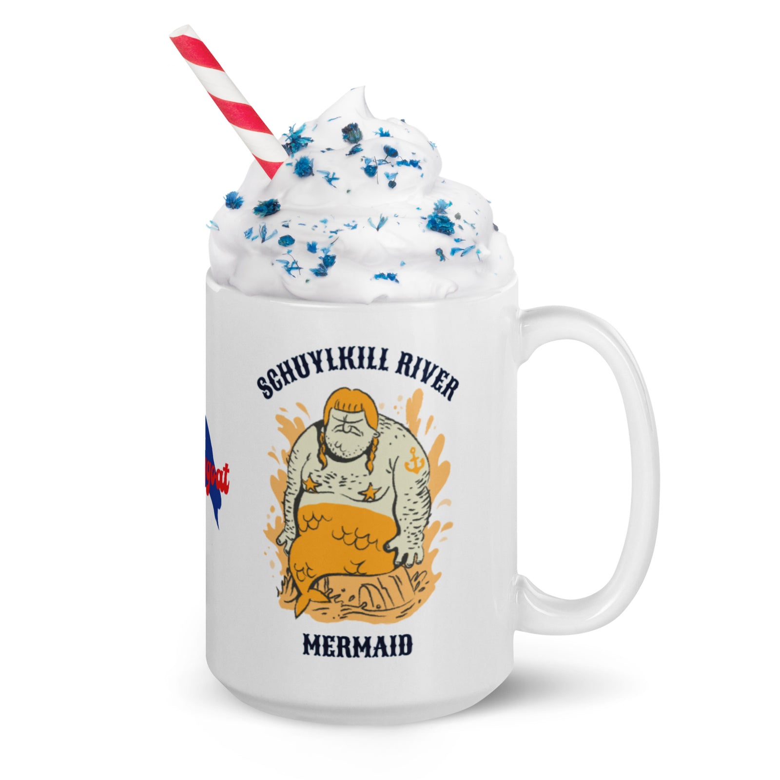 "Schuylkill River Mermaid" Mug